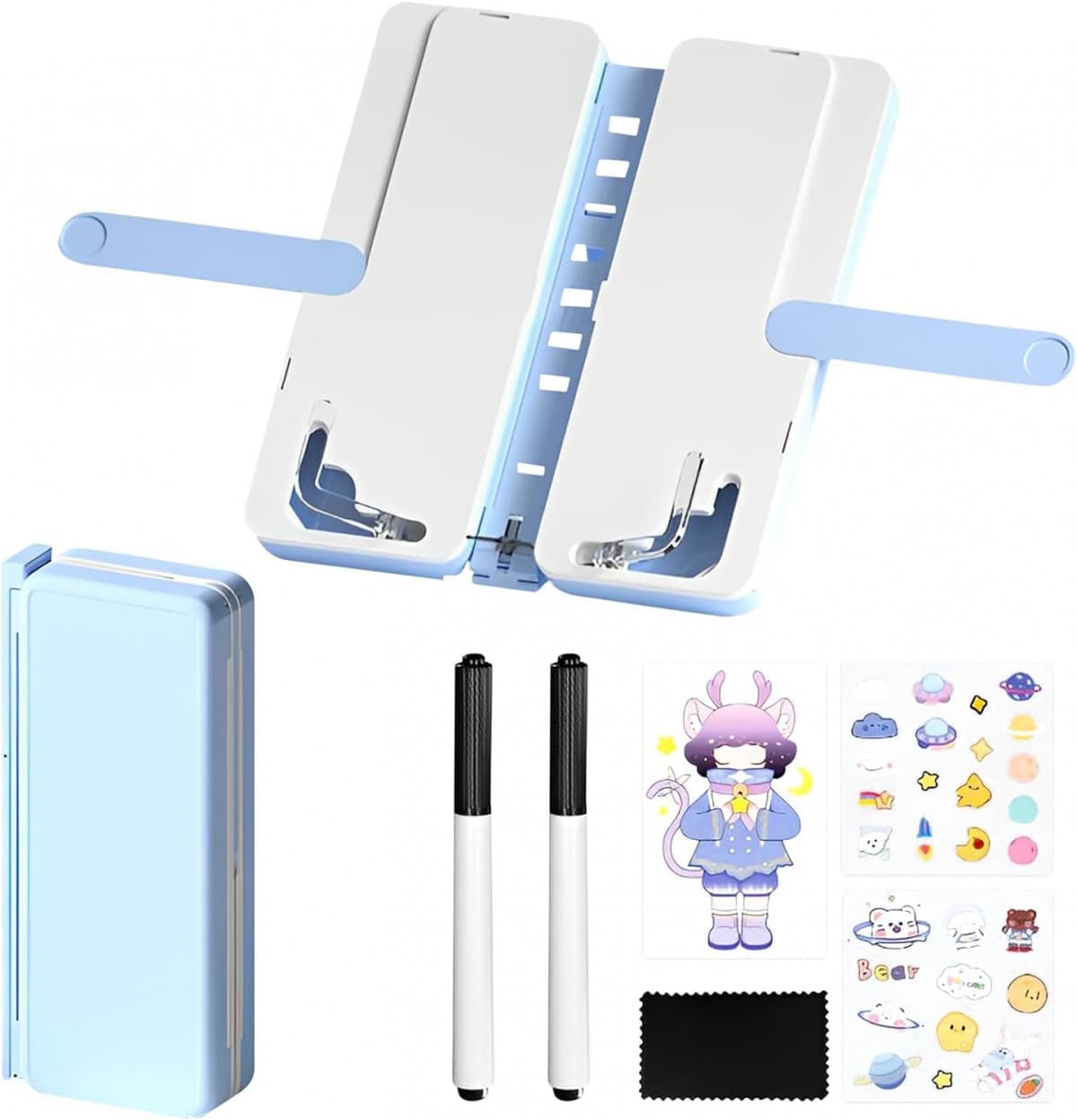 BOOK HOLDER STAND AND PENCILE BOX