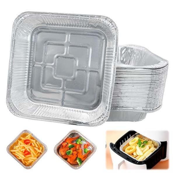 ALUMINUM FOIL SQUARE PLATE