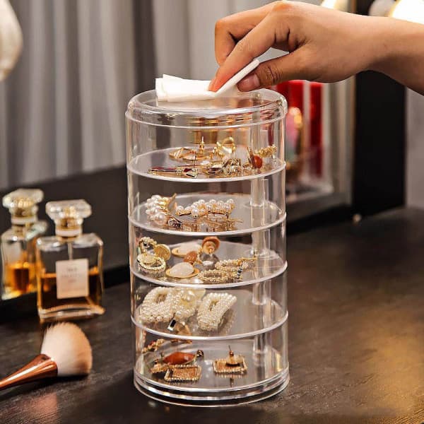 5 LAYER JEWELRY STORAGE RACK 