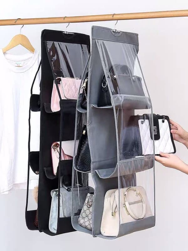 6 POCKET PURSE ORGANIZER