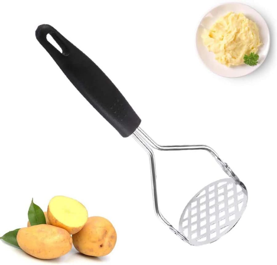 BLACK POTATOES MASHER KITCHEN TOOL