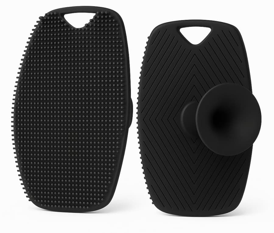 SILICONE BODY SCRUBBER BATH BRUSH