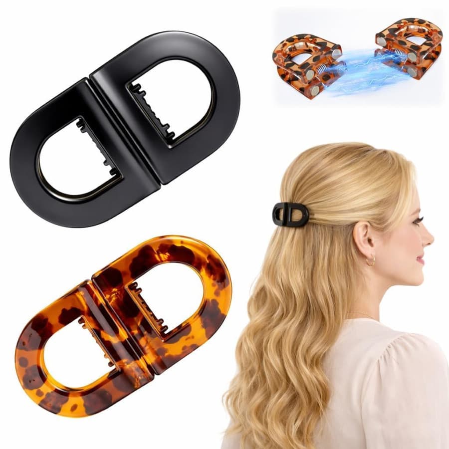 MAGNETIC HAIR CLAW CLIPS (1 PAIR)
