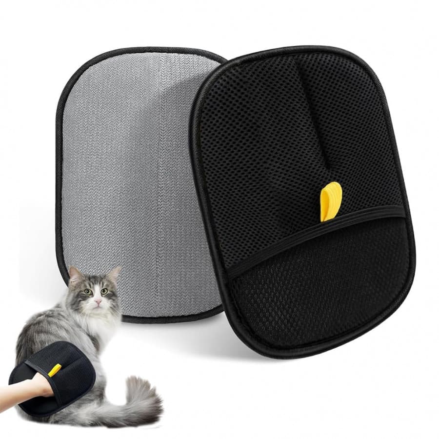 PET HAIR REMOVAL GLOVES