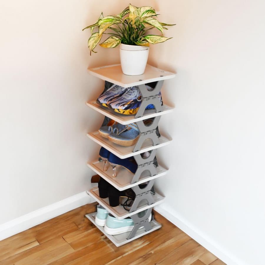 6 LAYER SHOE FOLDABLE RACK 