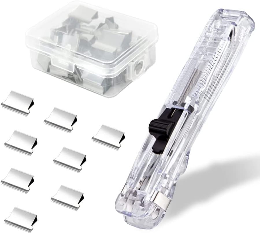 CLAMP CLIP STAPLER WITH 50 CLIP
