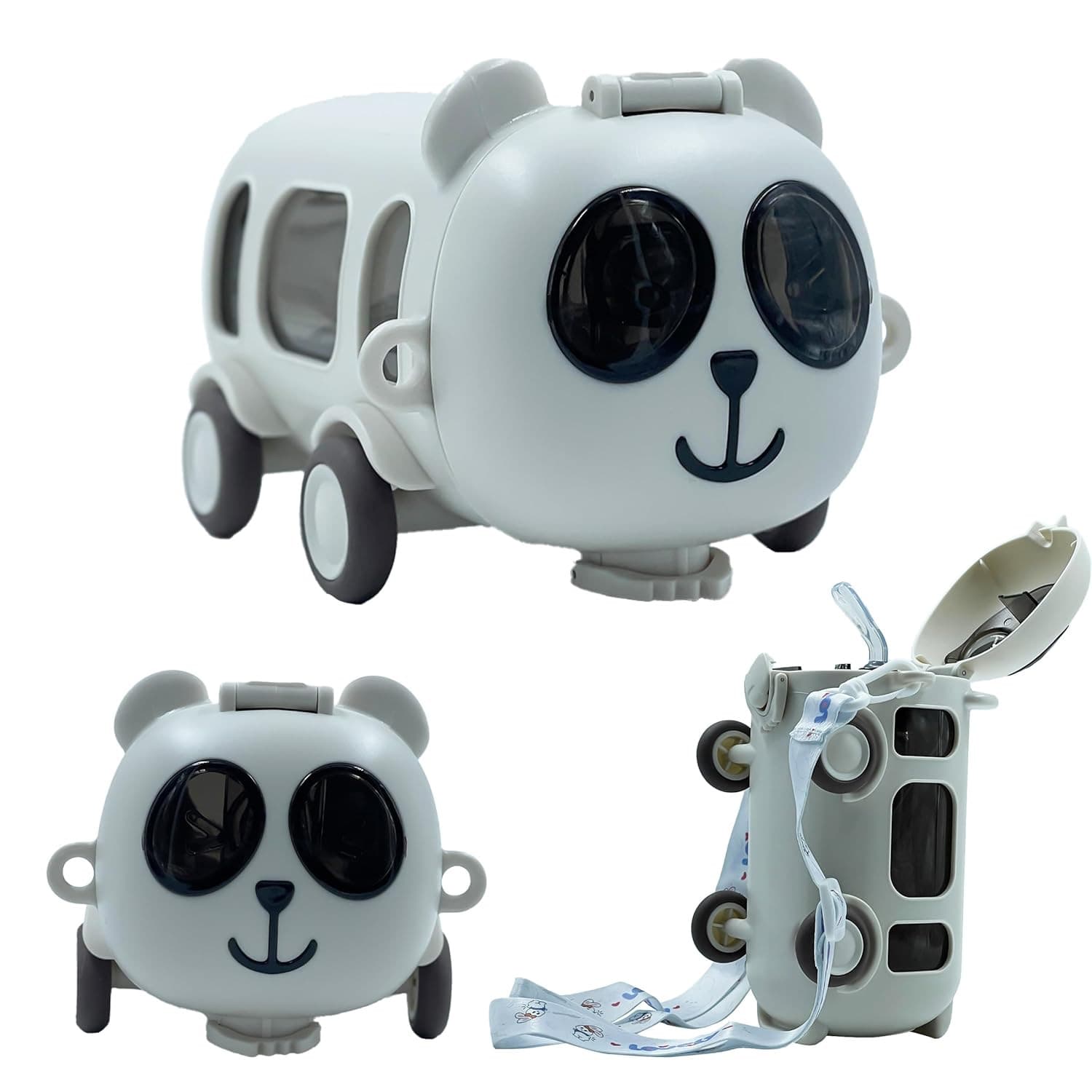 PANDA BUS SHAPED WATER BOTTLE