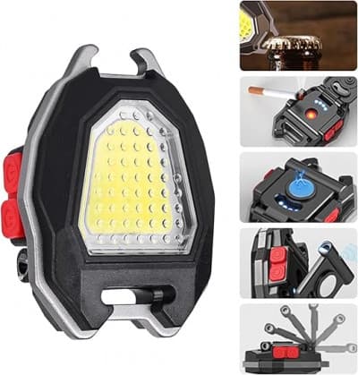 USB LED RECHARGEABLE KEYCHAIN LIGHT W5144