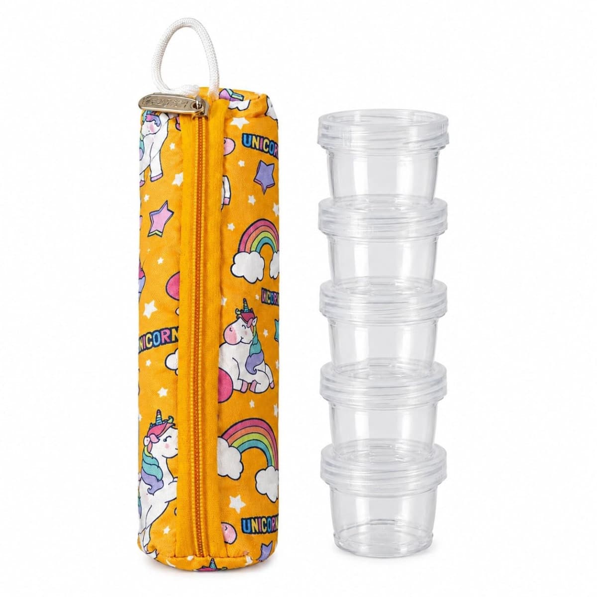 5 PCS PORTABLE SPICE JAR SET