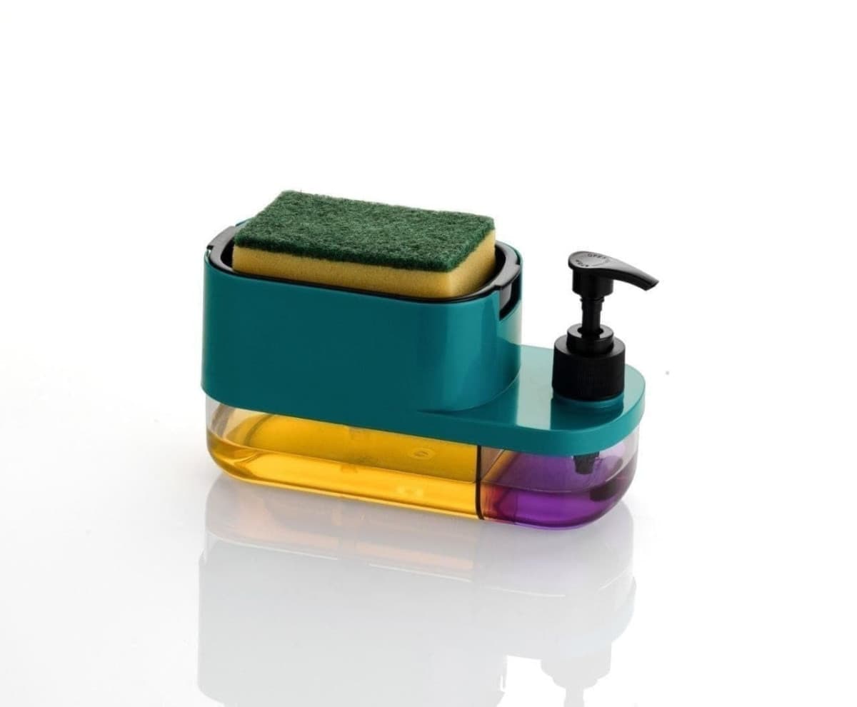 PLASTIC 3 IN 1 SOAP PUMP DISPENSER