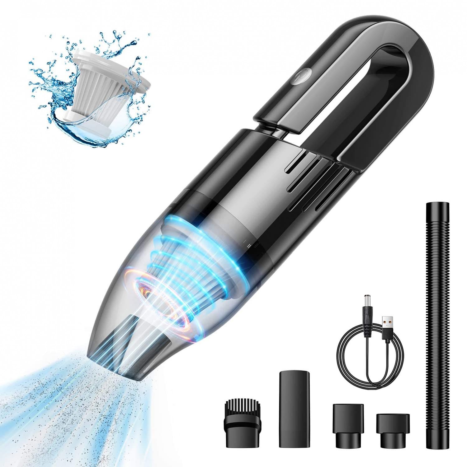 PORTABLE POWERFUL CAR VACUUM CLEANER
