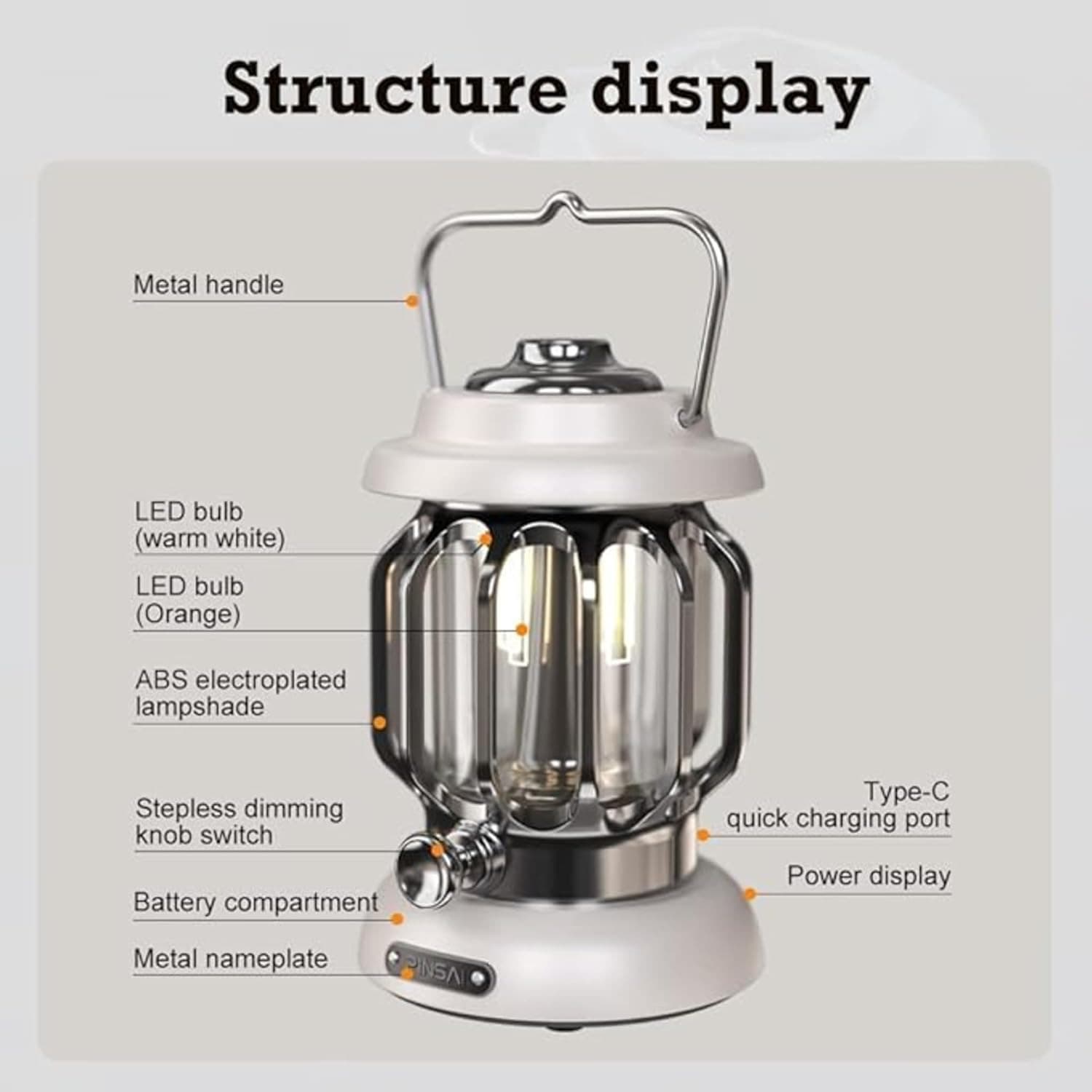 LANTERN LED CAMPING LAMP