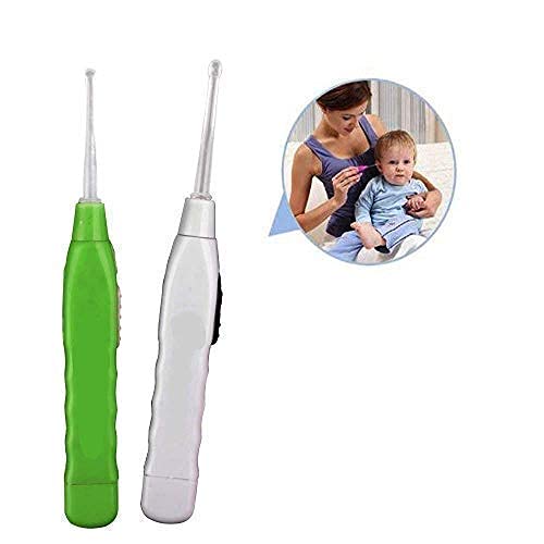 Cheaperzone LED Flashlight Earpick for Ear wax remover and cleaner, Ear cleaning tools for kids and adults (Pack of-2, Multicolor)