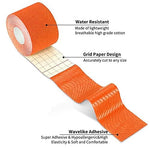 Load image into Gallery viewer, Cheaperzone Tape 5cm * 5m Roll Strapping Taping Athletic Sports Tape for Men Knee Shoulder Elbow Ankle Neck Muscle Superior Waterproof Adhesion Non Latex Safe for Kids Pregnant Women
