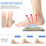 Load image into Gallery viewer, Cheaperzone Flat Foot Arch Support Shoes Insoles for Men &amp; Women Medical Arch Support for Flat Feet Correction Orthopaedic Heel Pad Insoles, Legs Correction Pad for Various Sports Shoes Foot Pain Relief Product
