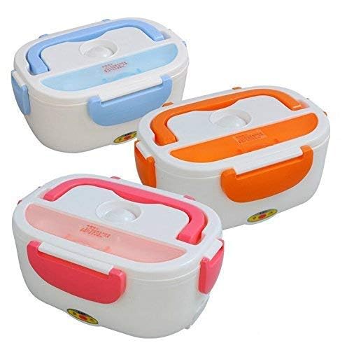 Cheaperzone Hard Plastic Multi-Function Electric Portable Food Warmer | Electric Lunch Box | Traveling Lunch Box