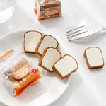 Load image into Gallery viewer, AAHAN STATIONERS Super Cute 3D Toast Bread Shape Erasers Stationery for Kids School Boys Girls Birthday Return Gifts Pack of 4(16 ERASERS)
