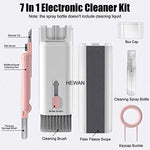 Load image into Gallery viewer, Cheaperzone 7 in 1 Electronic Cleaner Kit, Keyboard Cleaner Kit with Brush, 3 in 1 Cleaning Pen for AirPods, Multifunctional Kit for Earphone, Keyboard, Laptop, Phone, PC (Multi Color) (7in1)(A5)
