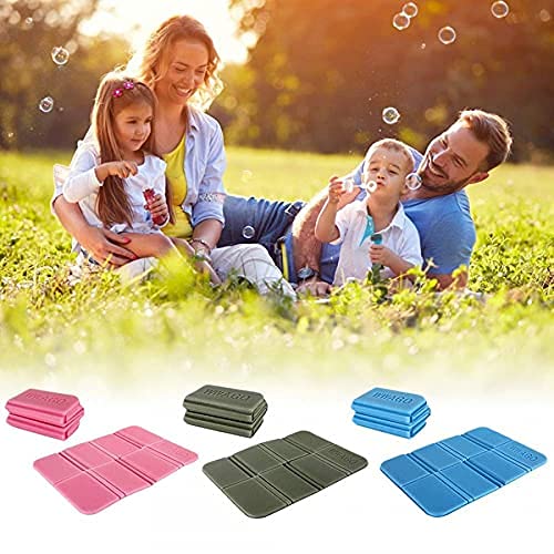 Cheaperzone Picnic Seat, Waterproof Foam Mat Foldable Folding Seat Cushion for Camping for Picnic(Pink)