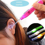 Load image into Gallery viewer, Cheaperzone LED Flashlight Earpick for Ear wax remover and cleaner, Ear cleaning tools for kids and adults (Pack of-2, Multicolor)
