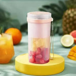 Load image into Gallery viewer, Cheaperzone Experience fresh, on-the-go juicing with our Personal Juicer. Handheld, USB rechargeable, and perfect for blending fruits during travel or sports activities
