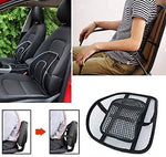 Load image into Gallery viewer, Splendid Nylon Ventilation Back Rest With Lumbar Support Mesh Cushion Pad,Universal Back Lumbar Support Chairs For Office Chair,Home,Car Seat Lumber Back Support,Seat To Relieve For Back Pain,Black
