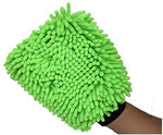 Load image into Gallery viewer, Cheaperzone Microfiber Wash and Dust Chenille Mitt Cleaning Gloves (1 PC Single Sided, Extra Large, Big Chenille Mitt Glove) Multicolor
