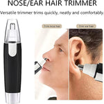 Load image into Gallery viewer, Cheaperzone  3 in 1 Electric Nose &amp; Ear Hair Trimmer for Men &amp; Women | Dual-edge Blades |Painless Nose and Ear Hair Remover Trimmer Eyebrow Flawless Electronic (black)
