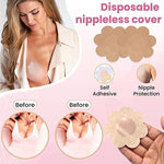 Load image into Gallery viewer, Cheaperzone Boob Tape with 10 Nipple Pasties for Women Push Up &amp; Lifting Breast Tape Breast Lift Bra Tape for Breast Lift Double Sided Tape (Boob Tape) Beige
