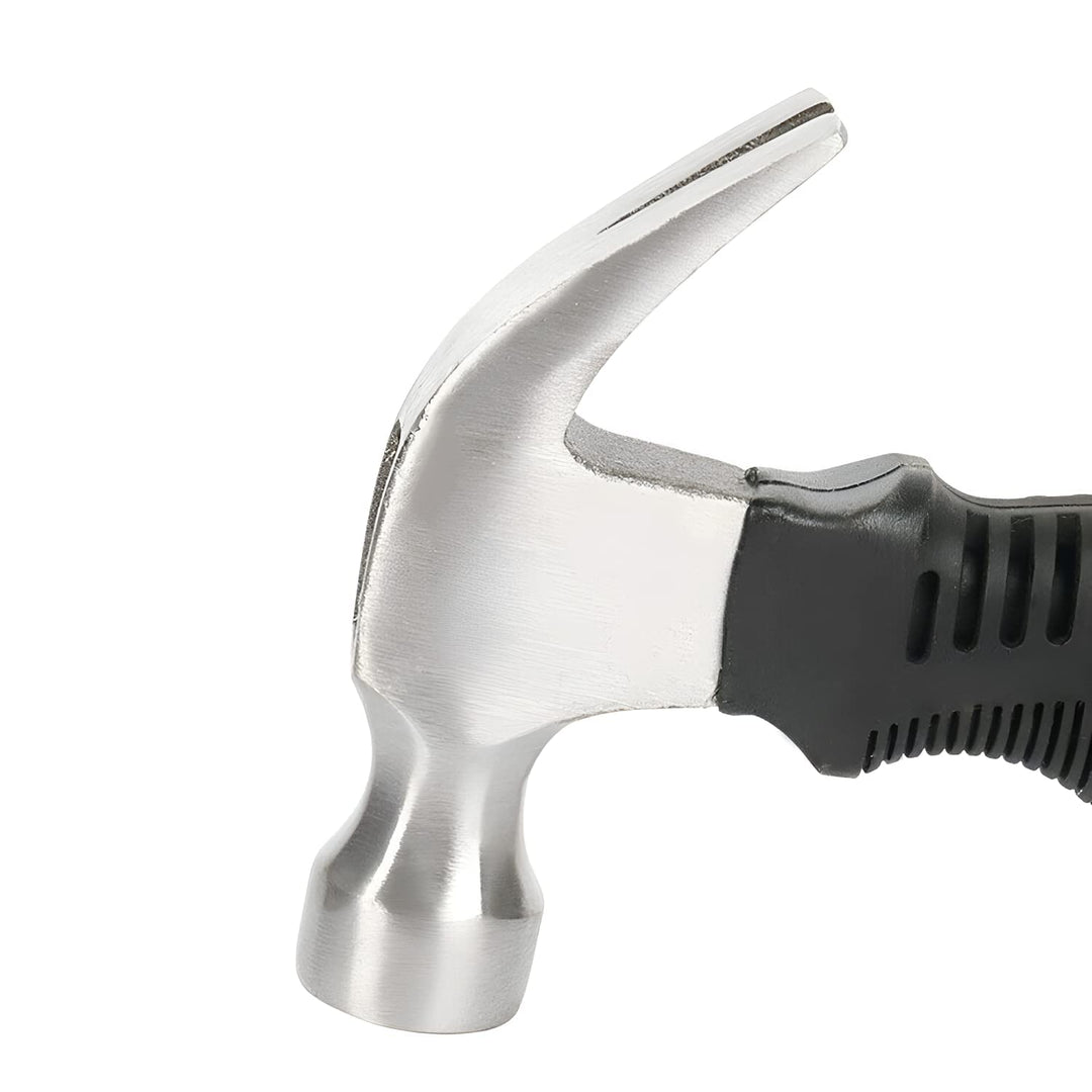 Cheaperzone Mini Hammer Hathodi - Carpenter Claw Hammer Horn Hammer Lifesaving Broken Window Hammer Handle Rubber Grip, 1PCS Small Hammer Stubby Mini Claw Hammers Short Handle Grip
