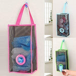 Load image into Gallery viewer, Cheaperzone Wall Hanging Garbage Bags Recycle Breathable Storage Polythene Garbage Bags Kitchen Organizer Plastic Wall Mounted Rubbish Bag Container

