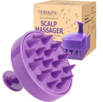 Load image into Gallery viewer, EPISKEY® Scalp Massager Shampoo Brush, Scalp Massage Shampoo Brush Shower Head Scrubber Scalp Brush (BLUE-35)
