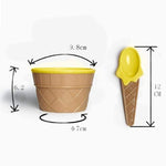 Load image into Gallery viewer, Cheaperzone 6 Pieces Ice Cream Bowl Colorful Ice Cream Cup with Spoons-Ice Cream Dessert Bowls Waffle Cup Set Maggie Bowl Salad Cup Fruit Bowl (Multicolour)
