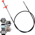 Load image into Gallery viewer, Cheaperzone  Drain Pipe Cleaner, Hair Catching Drain Cleaner, Drain Cleaning Pipe Spring Stick, Hair Catching Claw Wire, Sewer Sink Tub Dredge Remover. (60 CM)
