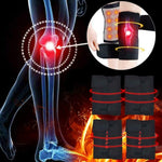 Load image into Gallery viewer, Cheaperzone Magnetic Therapy Hot Knee Belt Self Heating Knee pad Knee Support Belt Tourmaline Knee Braces Support Heating Belt Strap Cap for Pain Relief Knee Protection Belt for Leg Pain (1)
