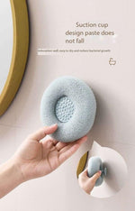 Load image into Gallery viewer, CHEAPERZONE Exfoliating Shower Brushes,Bath Sponge Cleaning Brush Super Soft Exfoliating Bath Sponge Cleaning Brush, Massage Bath Sponge Ball with Suction Cup for Women Men pack of 2

