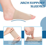 Load image into Gallery viewer, GRANVILL Foot Care Plantar Fasciitis Arch Support Sleeves for foot pain,muscle relaxation with soft Neoprene Cushion for Women &amp; Men Feet Orthopedic Pad,Free Size-1 Pair
