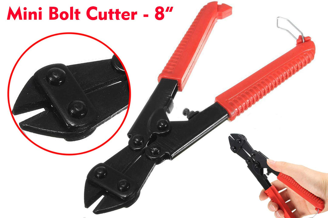 Cheaperzone Mini Bolt Cutter Wire Breaking Plier| Portable, Lightweight Tool for Metal Cutting and Repair | Handheld Pocket-Sized Snipper with Tiny Clamp | Wire Breaking Tool