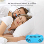 Load image into Gallery viewer, Cheaperzone 2 In 1 Nose Clip Sleeping Breath Aids Device Anti Snoring Solution for Men Women Device Stop Snore Teeth Grinding Snor clip (Modern)
