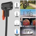 Load image into Gallery viewer, Cheaperzone Double Cylinder Pump Car, Bike,Bicycle Pump &amp; Cycle Pump Bicycle Tire Pump-160Psi-Multicolour
