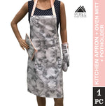 Load image into Gallery viewer, Cheaperzone Printed Cotton Oven Mitten with Pot Holder (Multi)
